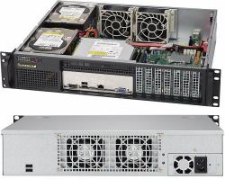 Supermicro SuperChassis 523L-505B 2U Nero 500 W 