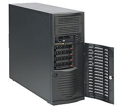 Supermicro SuperChassis 733TQ-668B Midi Tower Nero 668 W 