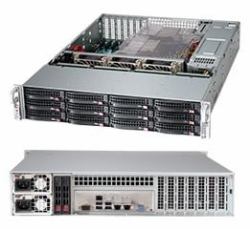 Supermicro CSE-826BAC12-R1K23LPB computer case Supporto Nero 1200 W 