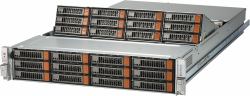 Supermicro CSE-826SE1C-R1K02JBOD telaio dell'apparecchiatura di rete 