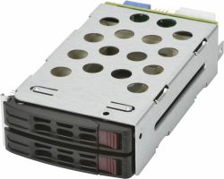 Supermicro MCP-220-82616-0N pannello drive bay 2x 5,25" Pannello portante Nero, Metallico 
