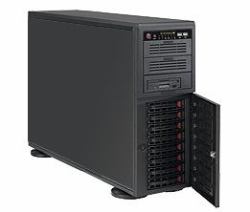 Supermicro SuperServer 5046A-XB, Black Intel® X58 Express Socket B [LGA 1366] Armadio [4U] Nero 