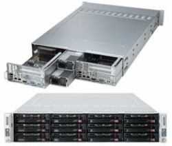 Supermicro Superserver 6027TR-D71RF+ Intel® C602 LGA 2011 [Socket R] Armadio [2U] Nero 