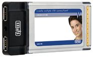 Sweex 2-Port USB 2.0 PC Card scheda di interfaccia e adattatore 