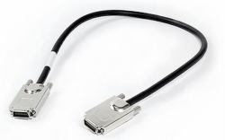 Synology Cable Infiniband cavo InfiniBand e in fibra ottica 0,63 m SATAx4 Nero, Acciaio spazzolato 