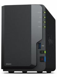 Synology DiskStation DS223 server NAS e di archiviazione Desktop Realtek RTD1619B 2 GB DDR4 0 TB 