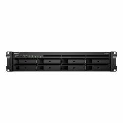 Synology RackStation RS1221RP+ server NAS e di archiviazione Armadio [2U] Ryzen Embedded V1500B 4 GB DDR4 0 TB DiskStation Manager Nero 