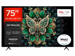 TCL C6K 75C6K-UK TV 190,5 cm [75"] 4K Ultra HD Smart TV Wi-Fi 