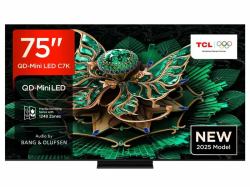 TCL 75C7K-UK TV 190,5 cm [75"] 4K Ultra HD Smart TV Wi-Fi Nero 3000 cd/m² 