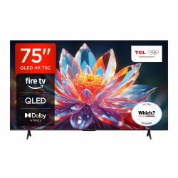 TCL T6C 75T6C-UK TV 190,5 cm [75"] 4K Ultra HD Smart TV Wi-Fi Metallico 350 cd/m² 