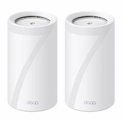 TP-Link Deco BE85 [2-Pack] Tri-band [2,4 GHz/5 GHz/6 GHz] Wi-Fi 7 [802.11be] Bianco 4 Interno 