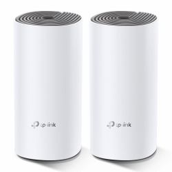 TP-Link Deco E4 [2-pack] Dual-band [2.4 GHz/5 GHz] Wi-Fi 5 [802.11ac] Bianco, Grigio Interno 