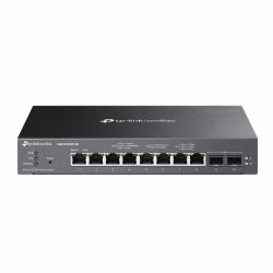 TP-Link Omada SG2210XMP-M2 switch di rete Gestito L2/L2+ 2.5G Ethernet [100/1000/2500] Supporto Power over Ethernet [PoE] Montaggio da desktop/parete Nero 