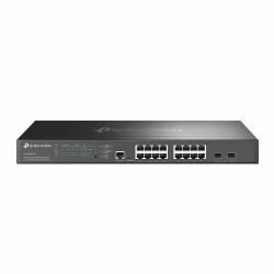 TP-Link Omada SG3218XP-M2 switch di rete Gestito L2+ 2.5G Ethernet [100/1000/2500] Supporto Power over Ethernet [PoE] 1U Nero 