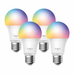 TP-Link Tapo L530E[4-PACK] soluzione di illuminazione intelligente Lampadina intelligente Wi-Fi 8,7 W 