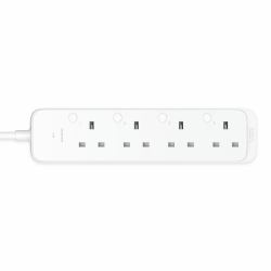 TP-Link Tapo P304M prolunghe e multiple 1,5 m 4 presa[e] AC Interno Bianco 