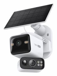 TP-Link Tapo Solar-Pow Dual-Lens Pan/Tilt Sec Cam Kit kit di sicurezza domestica intelligente 