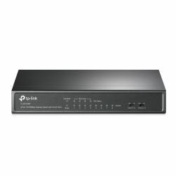 TP-Link TL-SF1008P Non gestito Fast Ethernet [10/100] Supporto Power over Ethernet [PoE] Nero 