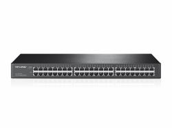 TP-Link TL-SG1048 Non gestito Gigabit Ethernet [10/100/1000] 1U Nero 