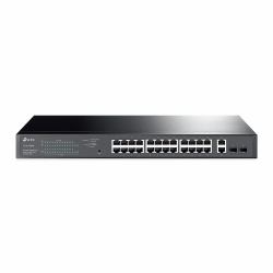 TP-Link TL-SG1428PE switch di rete Gestito L2 Gigabit Ethernet [10/100/1000] Supporto Power over Ethernet [PoE] 1U Nero 