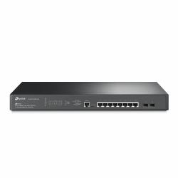 TP-Link JetStream TL-SG3210XHP-M2 switch di rete Gestito L2+ 2.5G Ethernet [100/1000/2500] Supporto Power over Ethernet [PoE] 1U Nero 