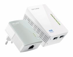 TP-Link TL-WPA4220 KIT adattatore di rete PowerLine 300 Mbit/s Collegamento ethernet LAN Wi-Fi Bianco 1 pz 