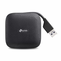 TP-Link UH400 hub di interfaccia USB 3.2 Gen 1 [3.1 Gen 1] Type-A 5000 Mbit/s Nero 