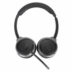 Targus AEH104GL cuffia e auricolare Con cavo e senza cavo A Padiglione Musica e Chiamate USB tipo-C Bluetooth Nero 