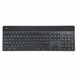Targus Sustainable Energy Harvesting EcoSmart tastiera Universale Bluetooth QWERTY Nordic Nero  - versione straniera