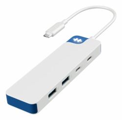 Targus HyperDrive Cablato Dock Bianco 