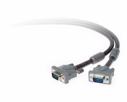 Techlink VGA M/F 2m cavo VGA VGA [D-Sub] Grigio 