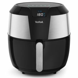 Tefal Easy Fry EY701D Singolo 5,6 L Indipendente 1850 W Friggitrice ad aria calda Nero, Acciaio inox 