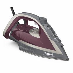 Tefal Smart Protect Plus FV6870 Ferro da stiro a secco e a vapore Piastra Durilium Airglide 2800 W Rosso 