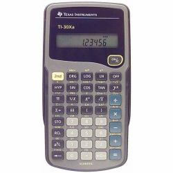 Texas Instruments TI-30XA calcolatrice Tasca Calcolatrice scientifica Grigio 