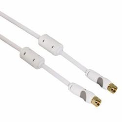 Thomson 00132229 cavo coassiale 3 m F Bianco 