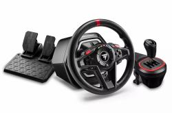 Thrustmaster T128 Shifter Pack Nero Volante + pedali + cambio Analogico/Digitale PC, Xbox One, Xbox One S, Xbox One X 