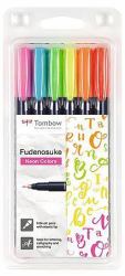 Tombow WS-BH-6P penna calligrafica Multicolore 