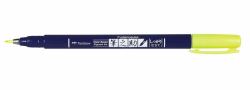 Tombow Fudenosuke penna calligrafica Giallo 1 pz 