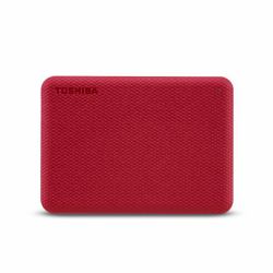 Toshiba Canvio Advance disco rigido esterno 4 TB 2.5" USB tipo A 2.0/3.2 Gen 1 [3.1 Gen 1] Rosso 