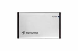 Transcend StoreJet 25S3 Box esterno HDD/SSD Argento 2.5" Alimentazione USB 