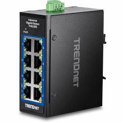 Trendnet TI-GLC80 switch di rete Non gestito Gigabit Ethernet [10/100/1000] Nero 