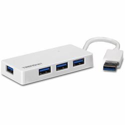 Trendnet TU3-H4E hub di interfaccia 5000 Mbit/s Bianco 