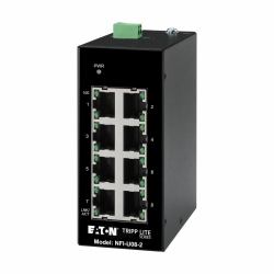 Tripp Lite NFI-U08-2 switch di rete Non gestito Fast Ethernet [10/100] Nero 