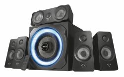 Trust GXT 658 Tytan set di altoparlanti 90 W Universale Nero 5.1 canali 2-vie 