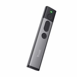 Trust Kazun puntatore wireless RF Alluminio, Nero 
