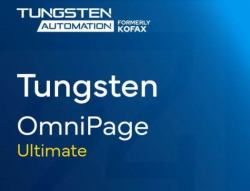 Tungsten Automation Download; OmniPage Ultimate Upgrade Single User ESD License [None warranty]