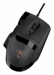 Turtle Beach Command Series MC3 Mouse da gaming cablato - Sensore ottico Owl Eye a 30.000 DPI, Rotella 4D, Frequenza di polling 1K, Switch ottici Titan, Illuminazione RGB, 28 pulsanti programmabili 