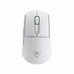 Turtle Beach Burst II Air - Mouse da gioco wireless da 2,4 GHz, ultraleggero da 47 g, sensore ottico a 26.000 DPI, batteria da 120 ore - Bianco 