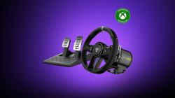 Turtle Beach VelocityOne Race KD3 Volante e pedali con force feedback a trasmissione diretta per Xbox Series X|S, Xbox One e PC Windows – Pedali di freno e acceleratore a effetto Hall 