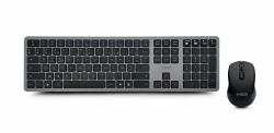 Urban Factory ONLEE RECHARGEABLE COMBO tastiera Mouse incluso Universale Bluetooth QWERTY Nero  - Versione UK